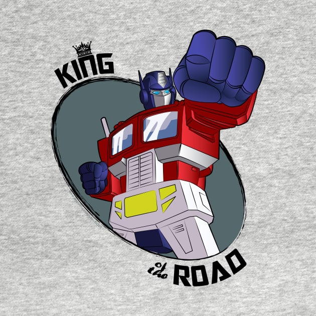 Optimus Prime - King of the Road (punch) by NDVS